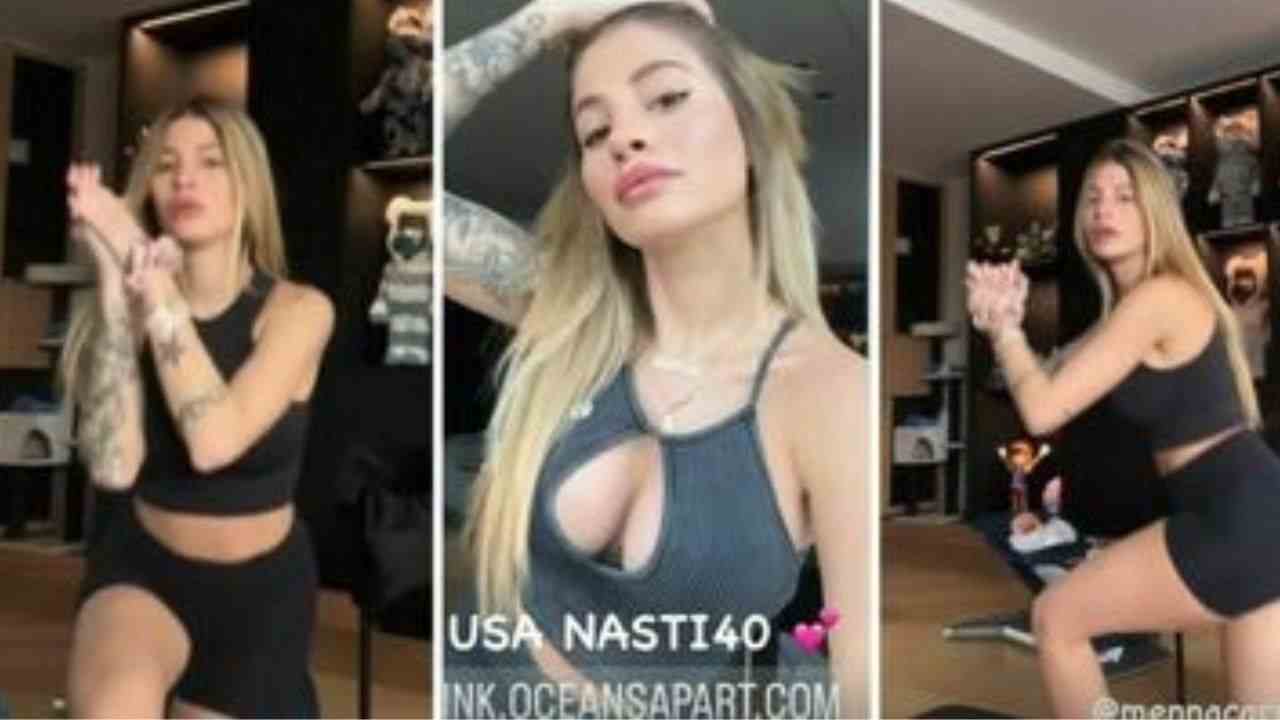 Chiara Nasti, allenamento in videochiamata con il personal trainer. E Thiago?