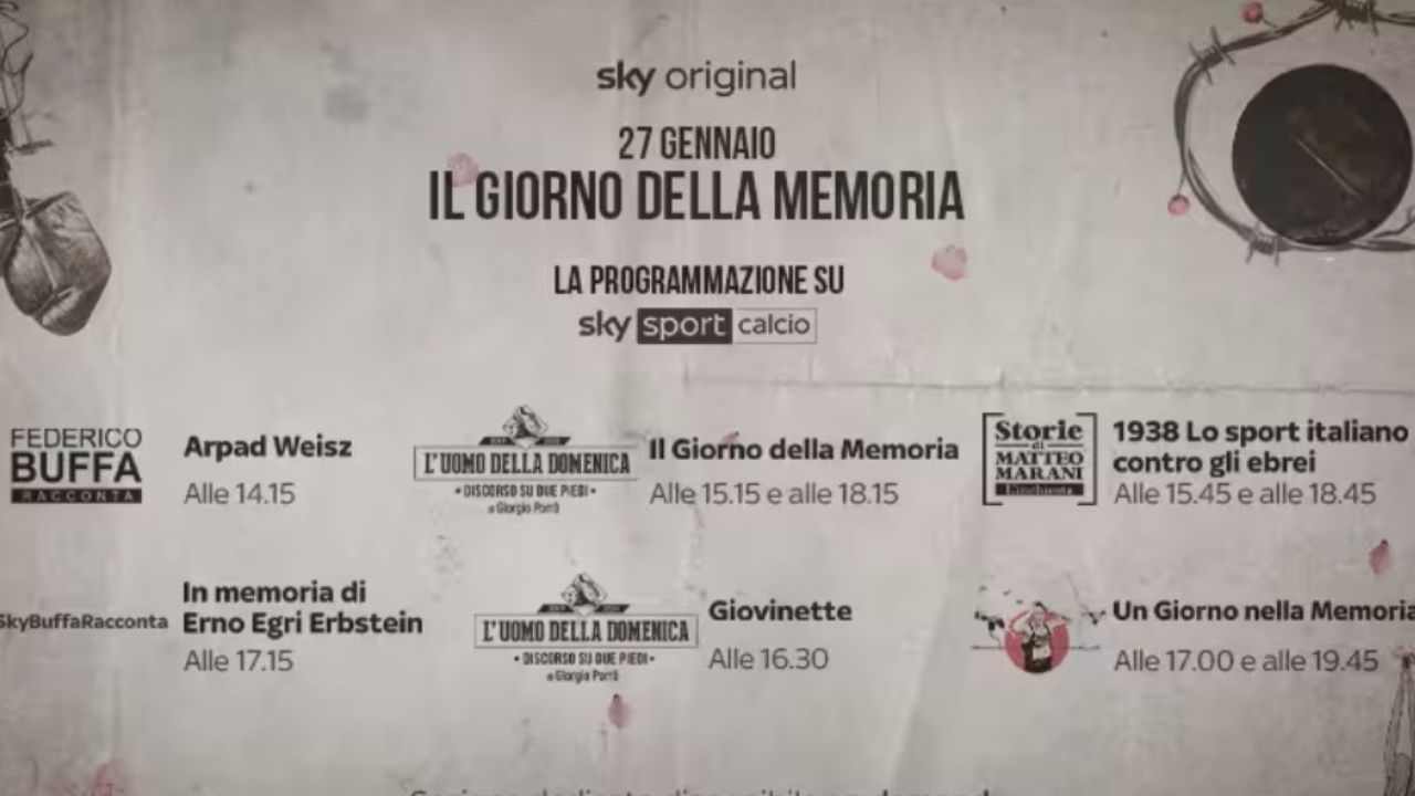 Giornata della Memoria Sky