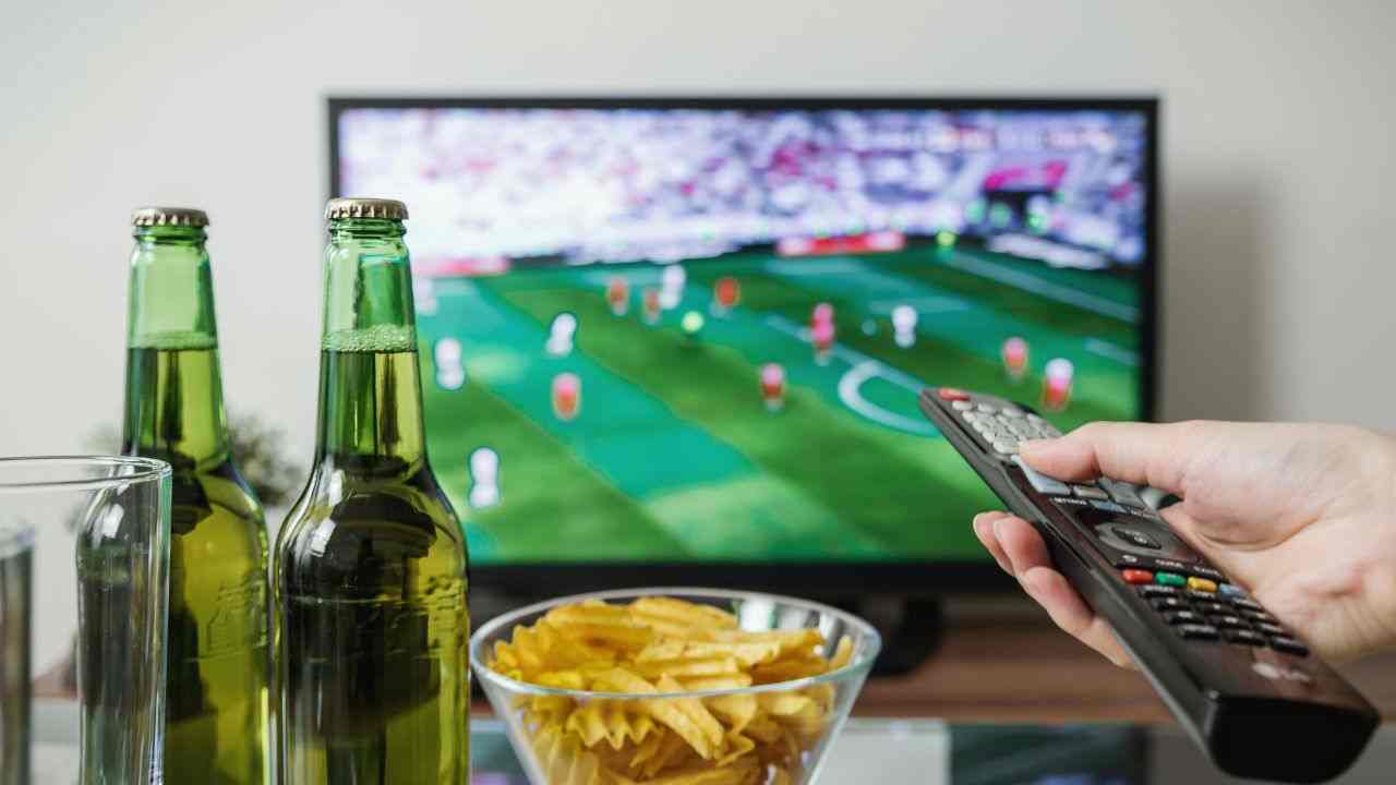 guardare partita calcio Tv