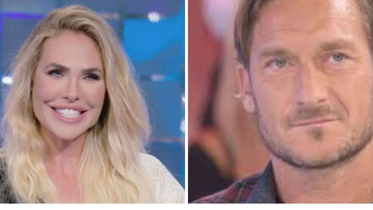 Ilary Blasi Francesco Totti Verissimo