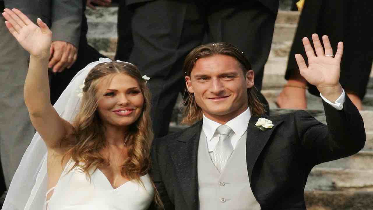 Francesco Totti e Ilary Blasi