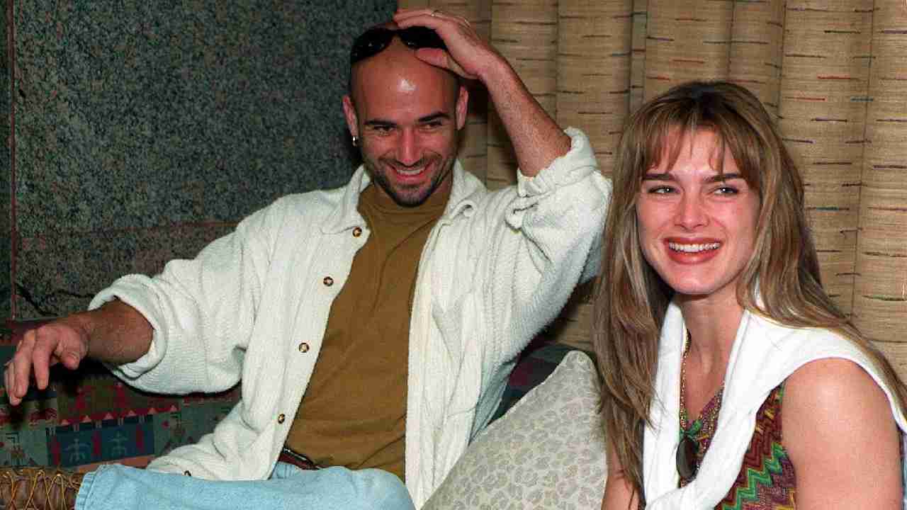 Andrè Agassi e Brooke Shields