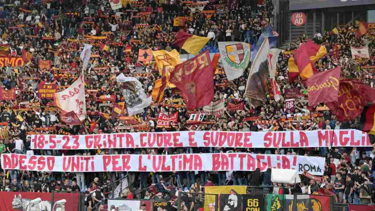 stadio Olimpico tifosi Roma