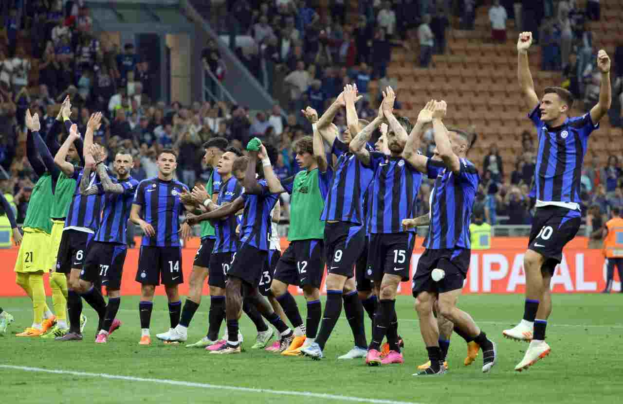 inter esultanza finale Champions