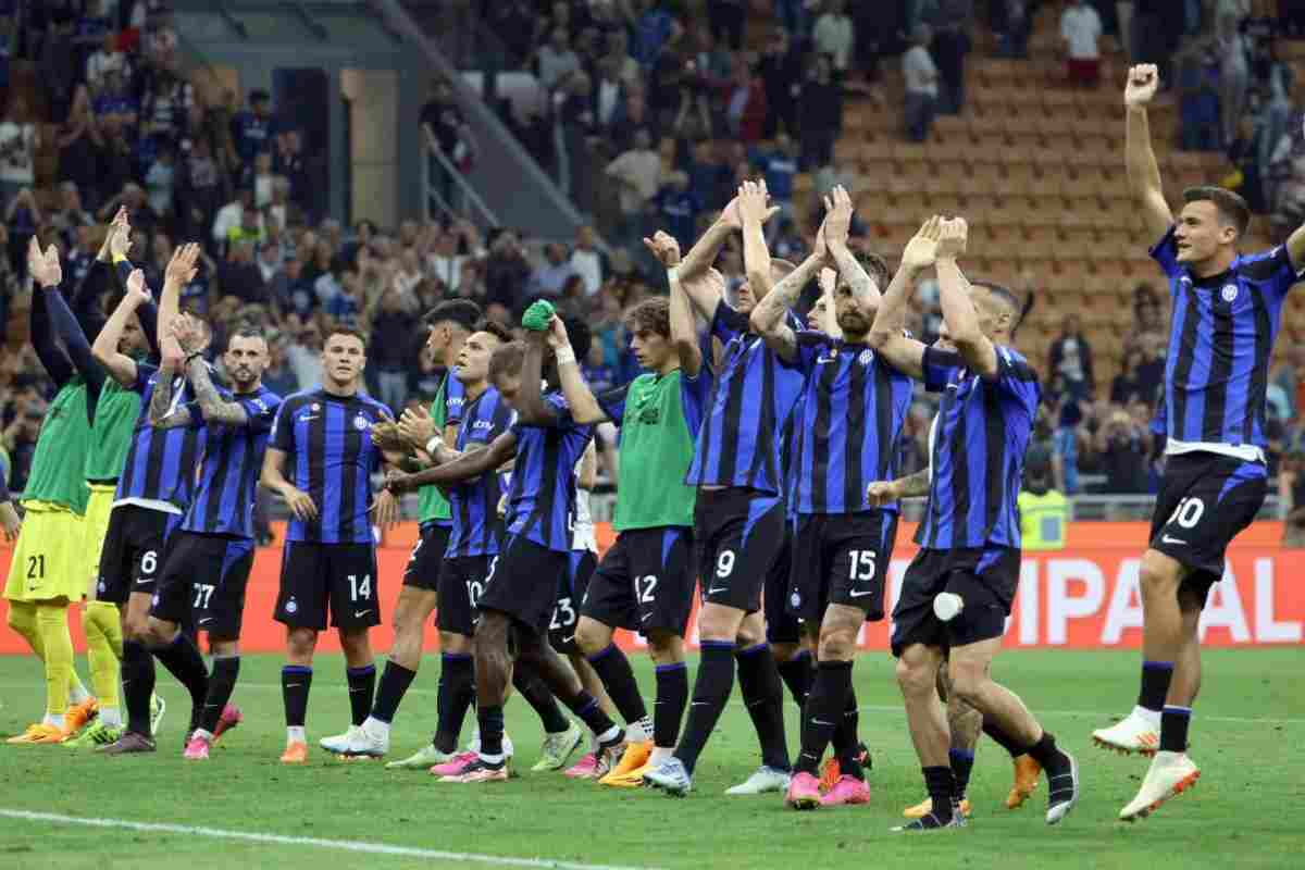 Inter esultanza San Siro