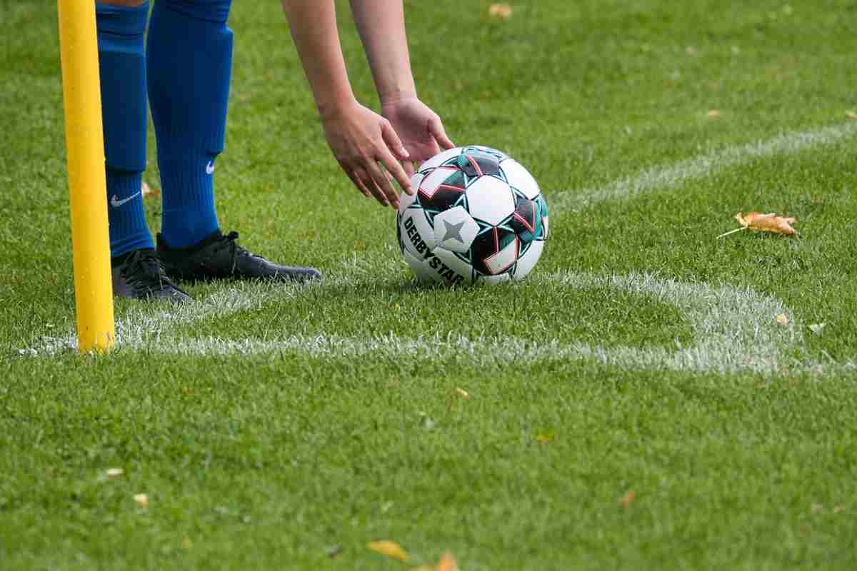 corner calcio campo