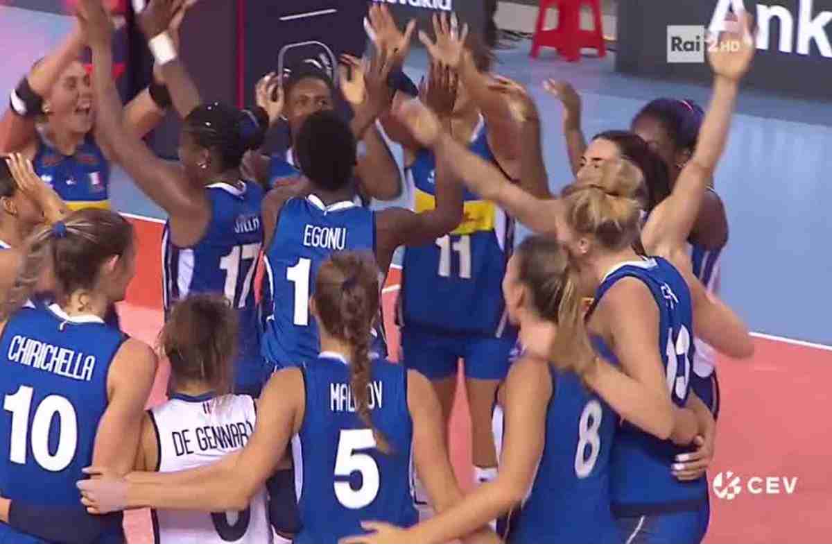 Italia-Francia Volley femminile