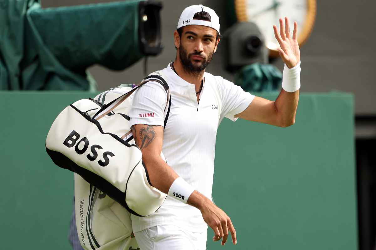 Matteo Berrettini separazione coach Santopadre