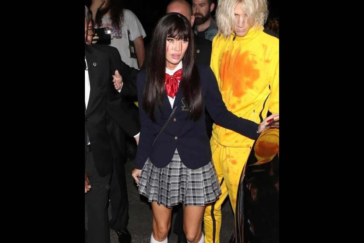 Megan Fox vestita per Halloween