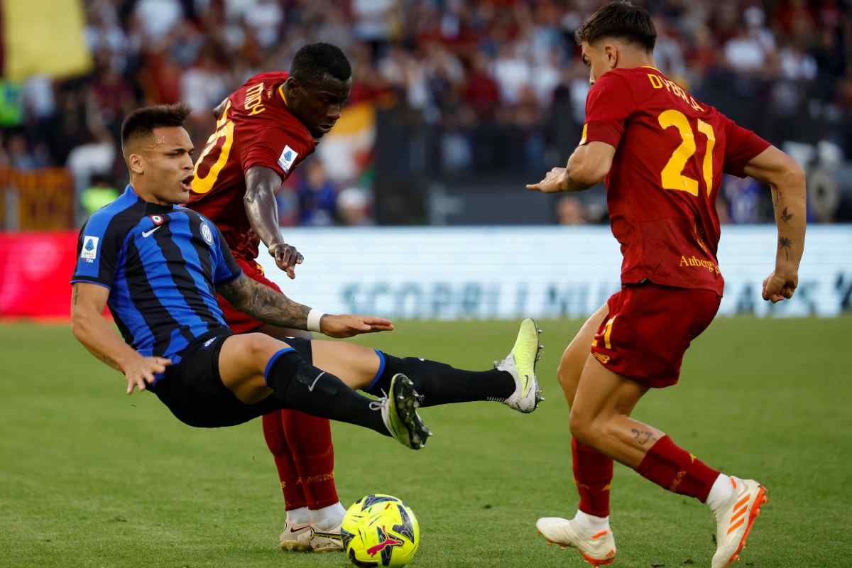 Inter Roma forfait Dybala
