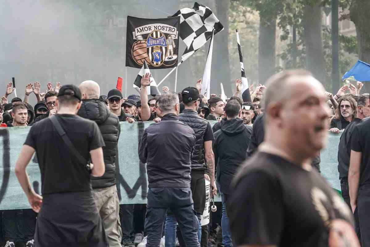 Tifosi della Juve furiosi per il possibile addio