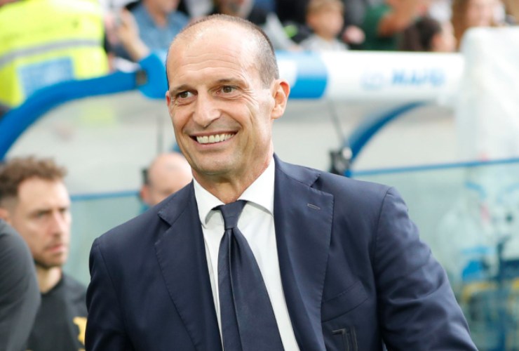 Massimiliano Allegri sorride pensando al rinnovo del suo pupillo