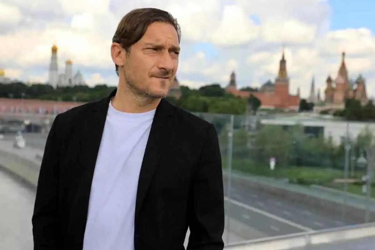 Francesco Totti a Sanremo